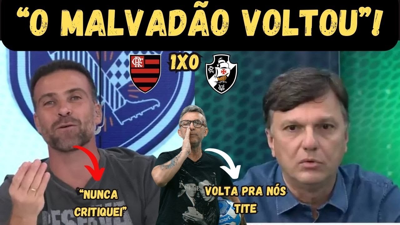 TITE VAI BUSCAR O TÍTULO DO BRASILEIRÃO FLAMENGO 1X0 VASCO