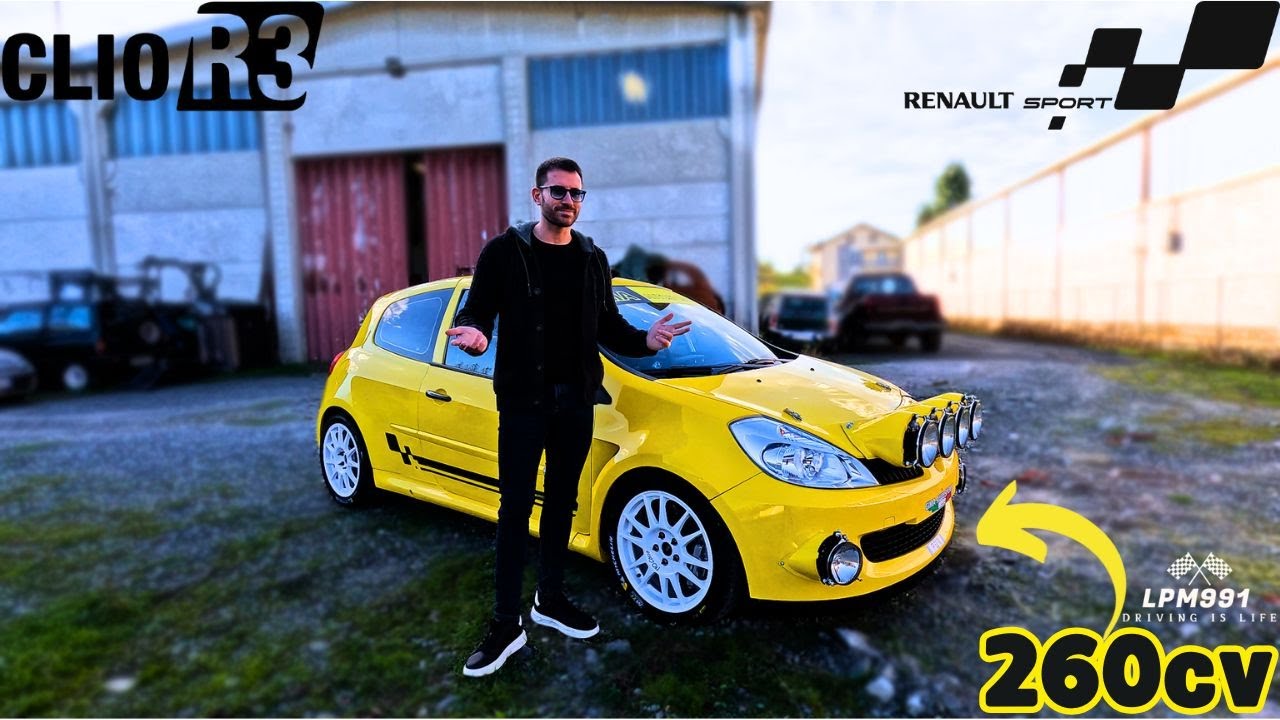 UN GIOCATTOLO DA RALLY DA 260CV! SCOPRIAMO LA CLIO RS R3