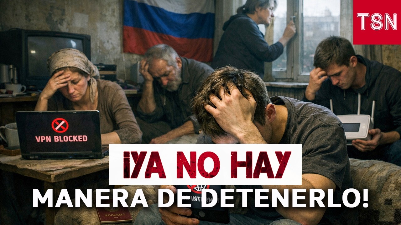 LOS RUSOS SE QUEJAN: SIN INTERNET, VPN CAÍDO, LOS TERMINATORS YA VIENEN