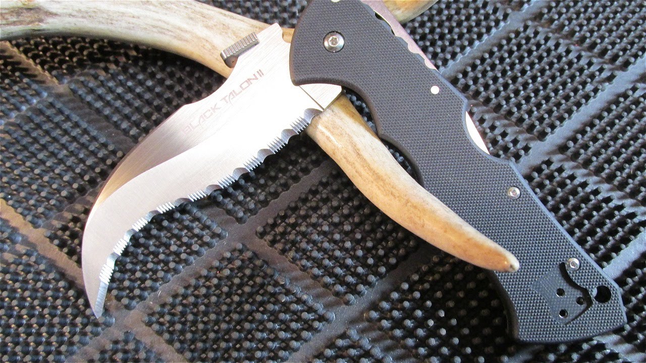 COLD STEEL BLACK TALON II ✨American S35VN BLADE Lets Take A Look 👀