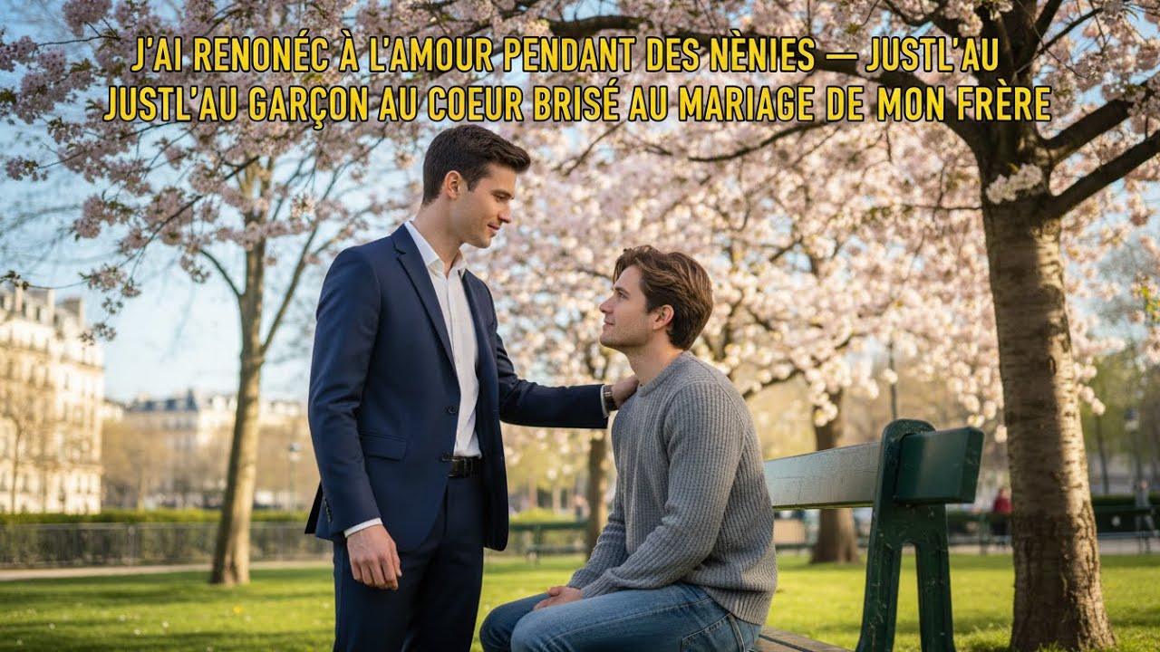 J’AI RENONCÉ À L’AMOUR PENDANT DES ANNÉES — JUSQU’AU GARÇON AU CŒUR BRISÉ AU MARIAGE DE MON FRÈRE