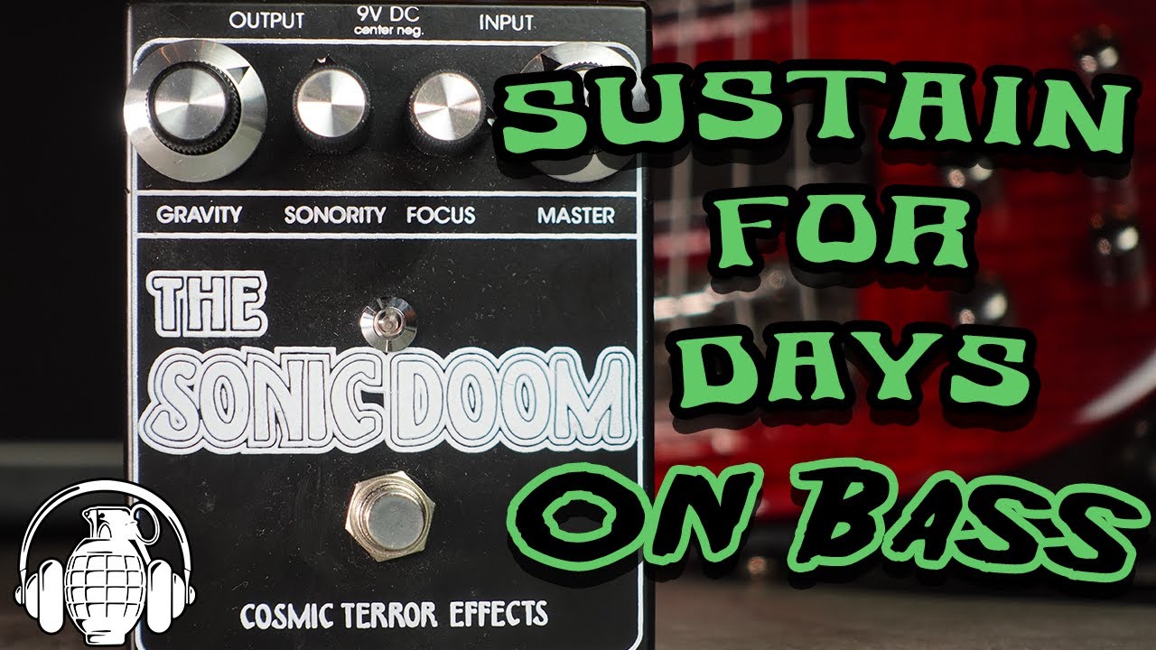 HOW LOUD IS TOO LOUD? the SONIC DOOM Fuzz by Cosmic Terror Effects (BASS DEMO) #doom #bass #demo