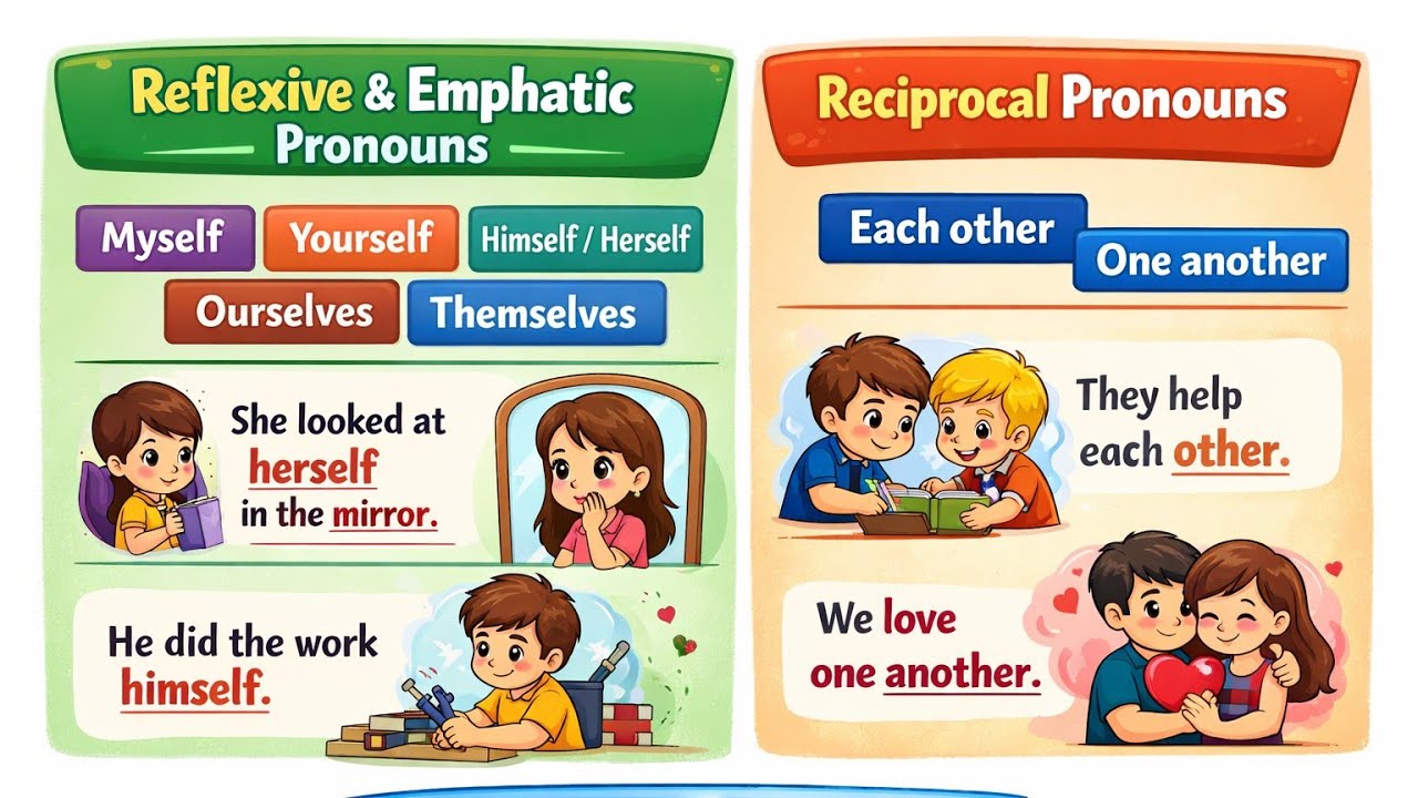 Reflexive Pronoun (आत्मवाचक सर्वनाम) | Easy Explanation with Examples | English Grammar Hindi 