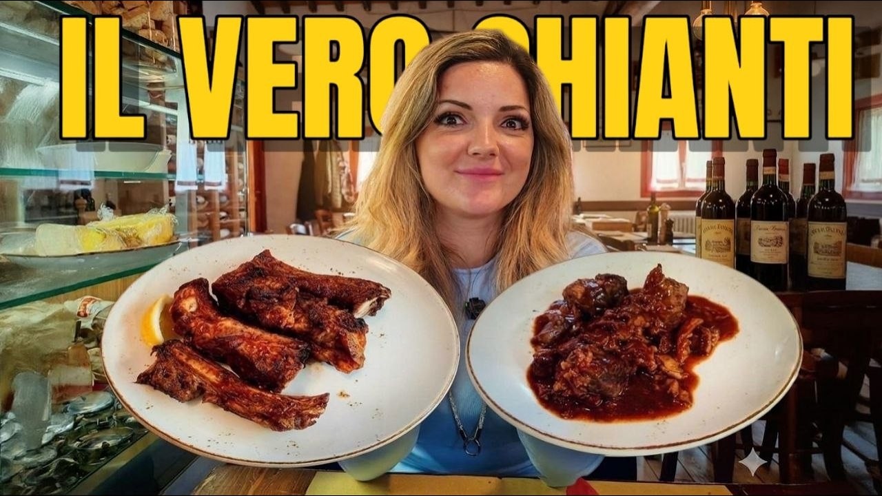 una TRATTORIA nel Chianti per mangiare senza farsi DERUBARE 💸