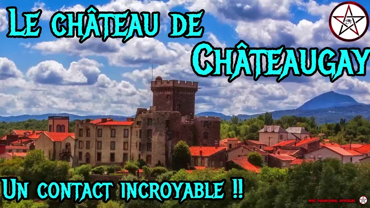 😲😲 Un superbe contact au château de Châteaugay. La fin de l'enquête est incroyable ! #paranormal
