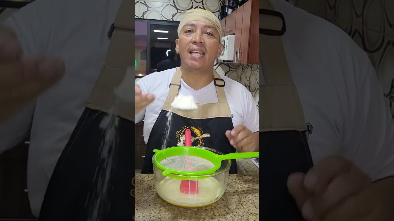 BIZCOCHO DE LIMON CON SOLO 7 CUCHARADAS DE HARINA