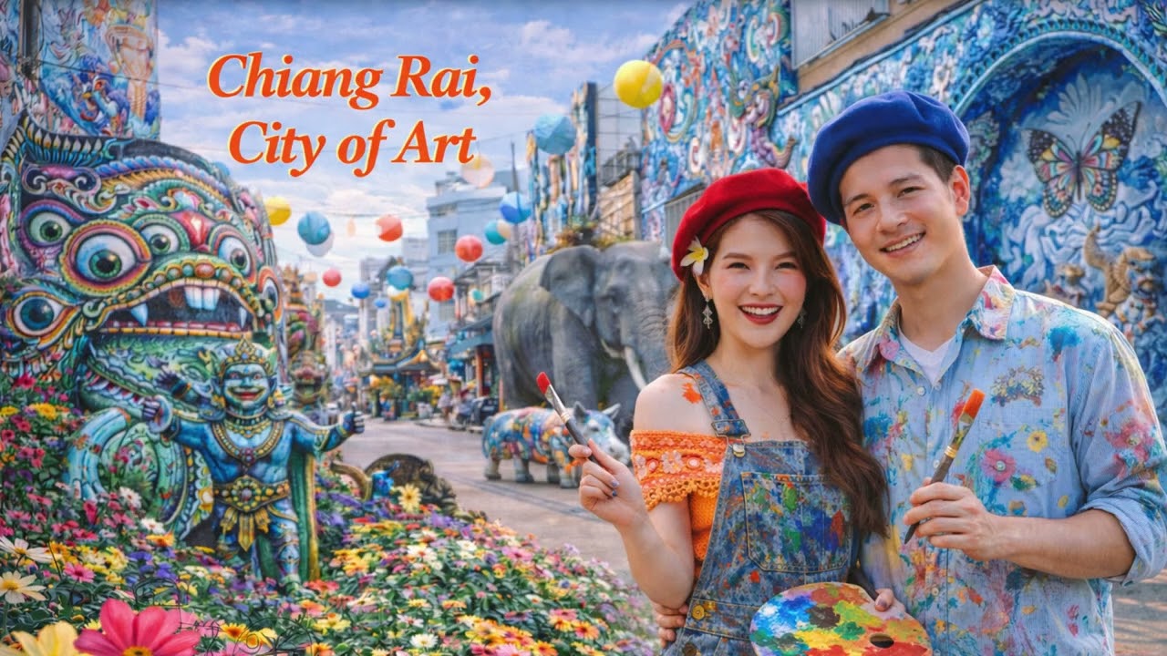 เมืองศิลปะเชียงราย (Chiang Rai, City of Art)