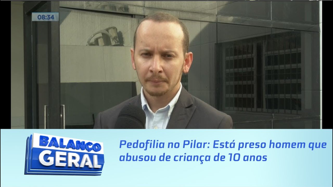 Pedofilia no Pilar: Está preso homem que abusou de criança de 10 anos