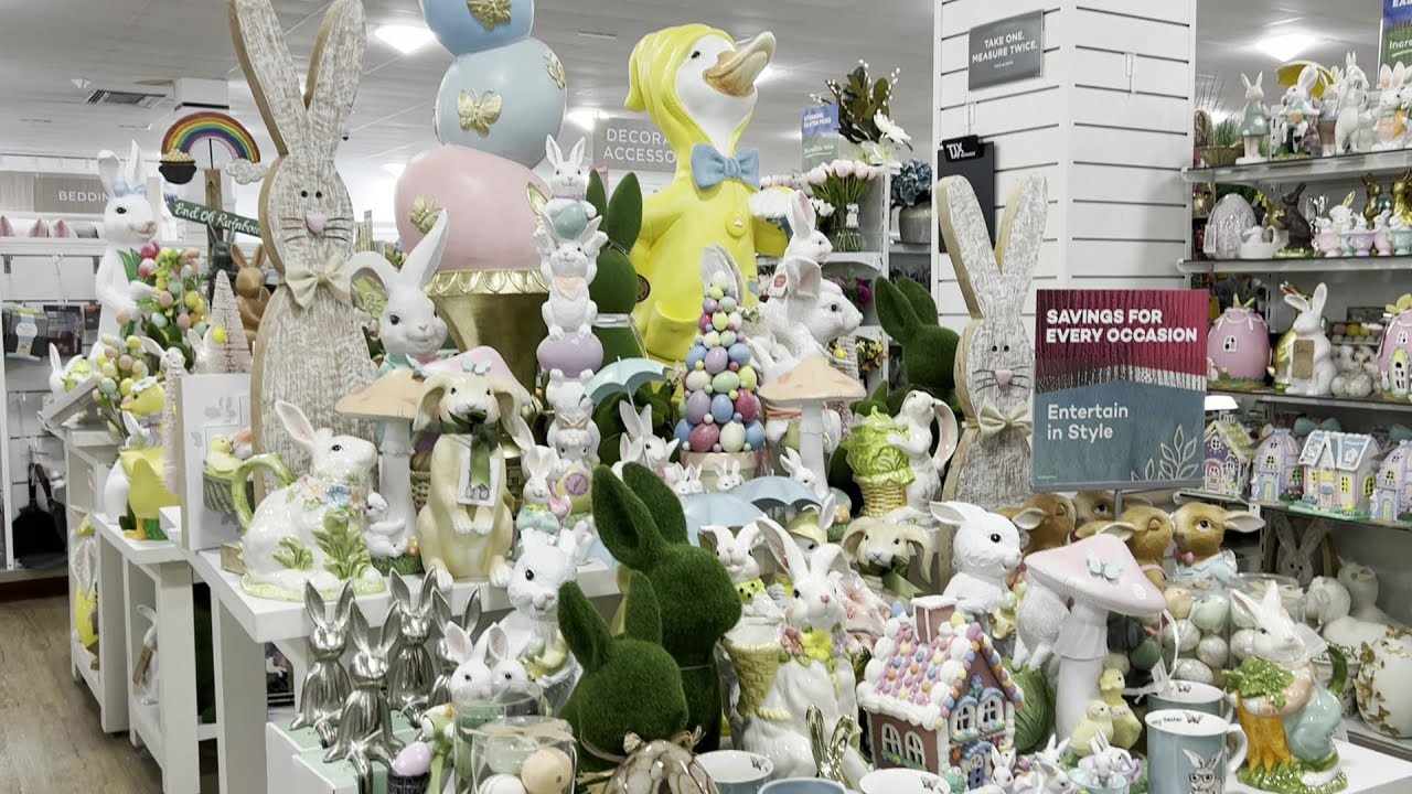 New at Homegoods |Shop With Me 2024 | Easter Decor 2024*HomeGoods 2024|Easter Shopping 2024