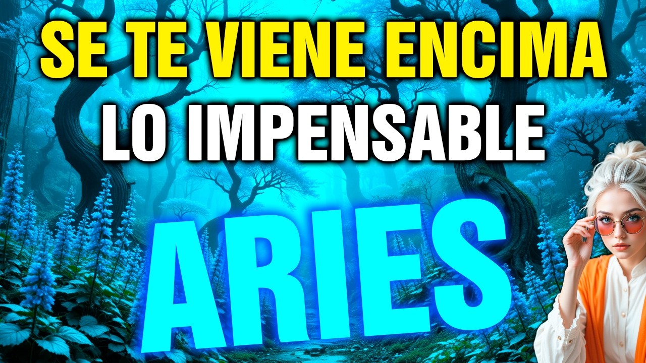 aries 😱 lo que SE TE VIENE ENCIMA… NADIE está PREPARADO para este GIRO INCREÍBLE ⚡