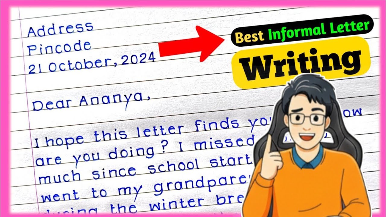 Informal Letter writing In English| Informal letter writing in english class 10|