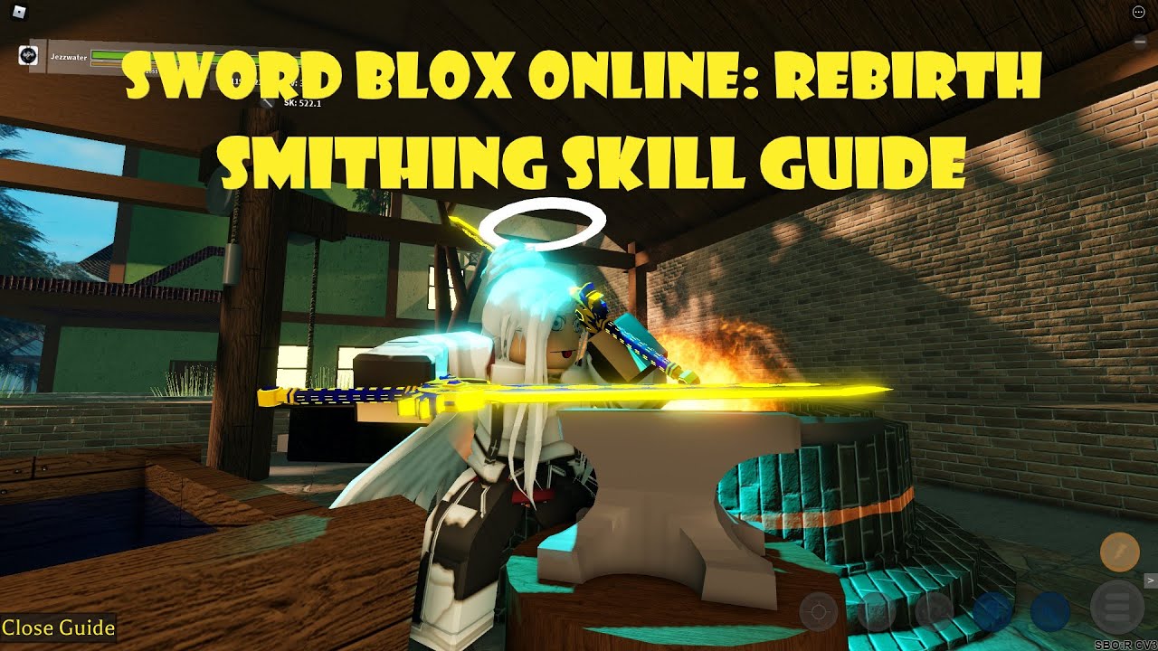 Sword Blox Online: Rebirth | Руководство по навыкам кузнечного дела