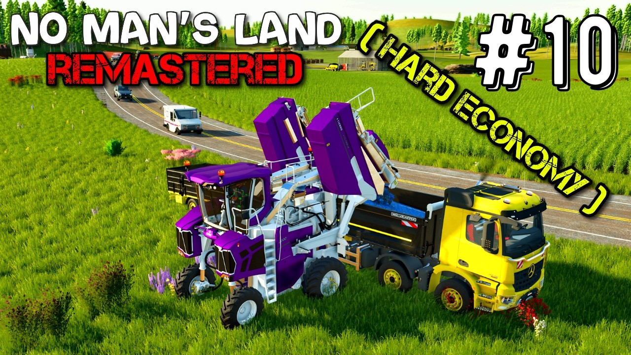 Карта «Ничейная земля» — Начальная ставка 0$ — Таймлапс, эпизод 10, Farming Simulator 25, геймпле...