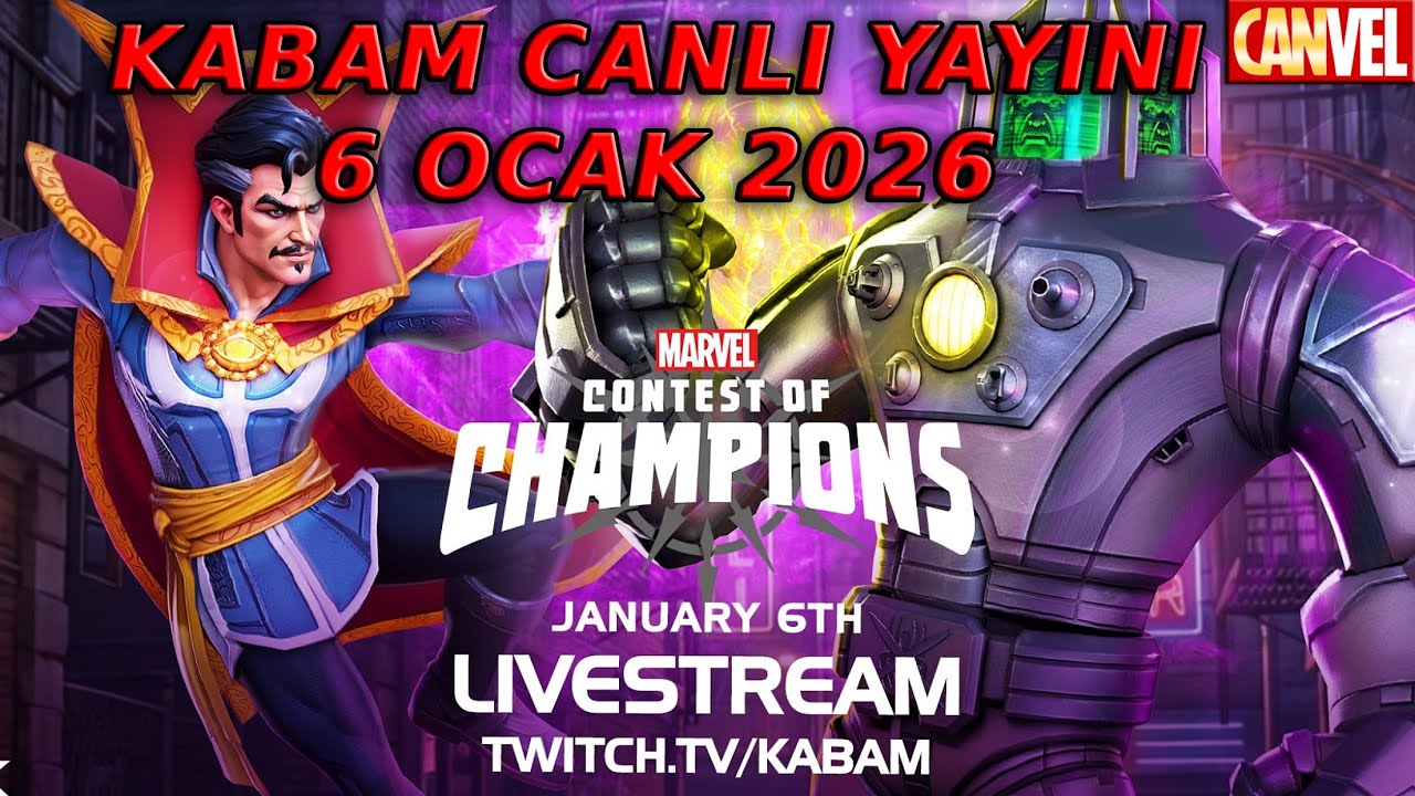 🔴 KABAM CANLI YAYINI 6 OCAK 2026 | YENİ YILIN İLK YAYINI !! - MCOC