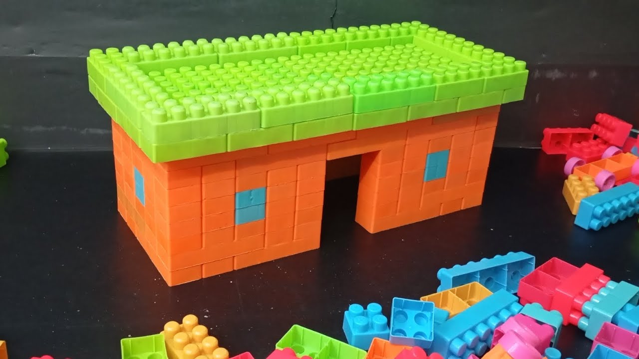 Satisfying DIY House Build | ASMR Building Blocks #buildingblocks