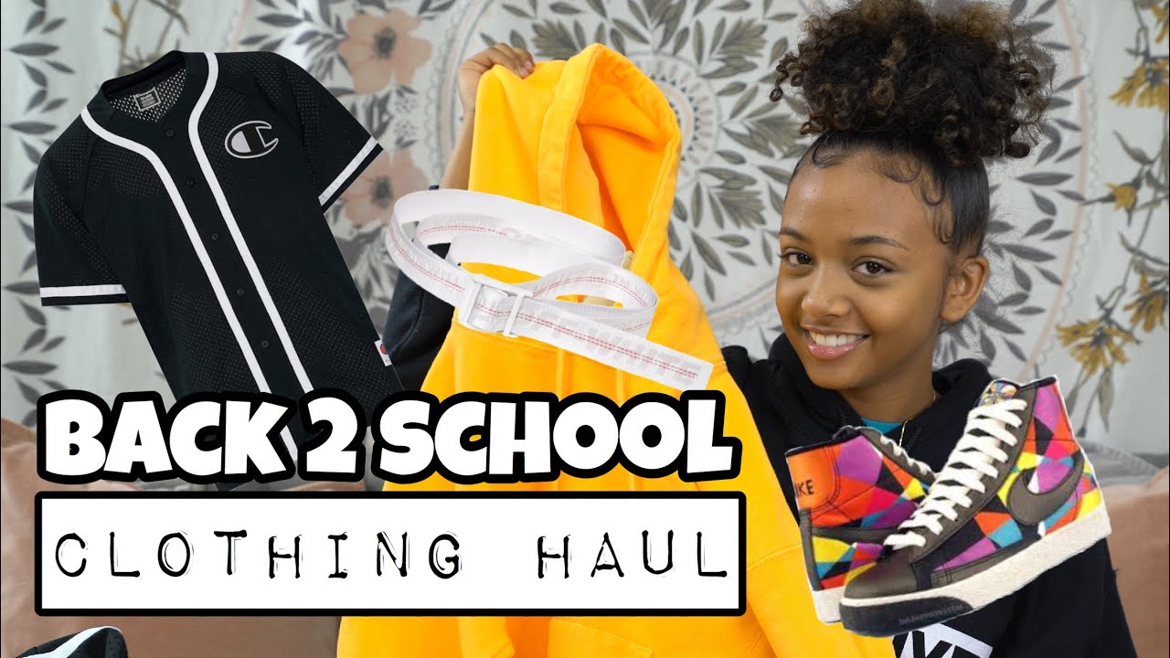 Back to School Clothing Haul 2019 | LexiVee03