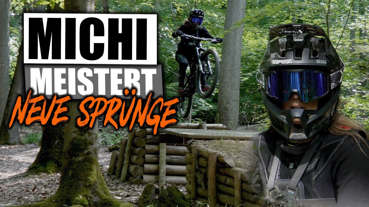 NEUE SPRÜNGE MEISTERN  -  Flowtrail Stromberg 2023 -  Neue MTB Trails