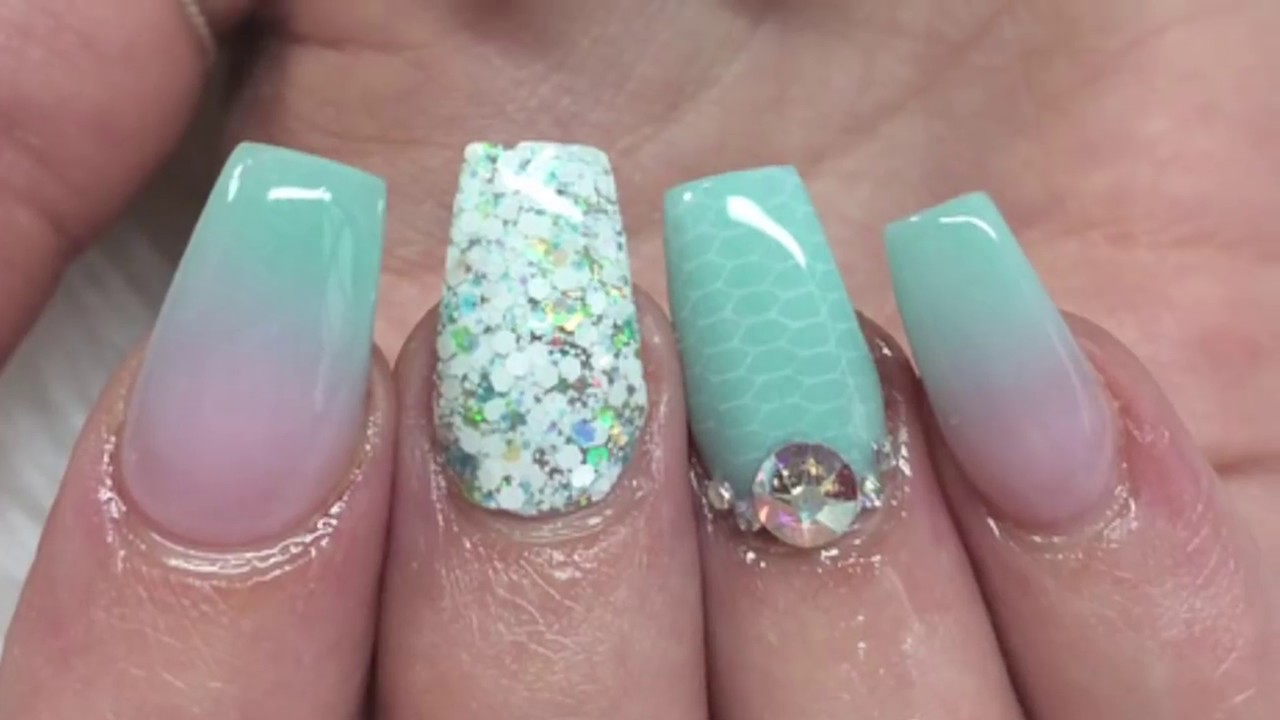 Acrylic Nails I All Powder I Design