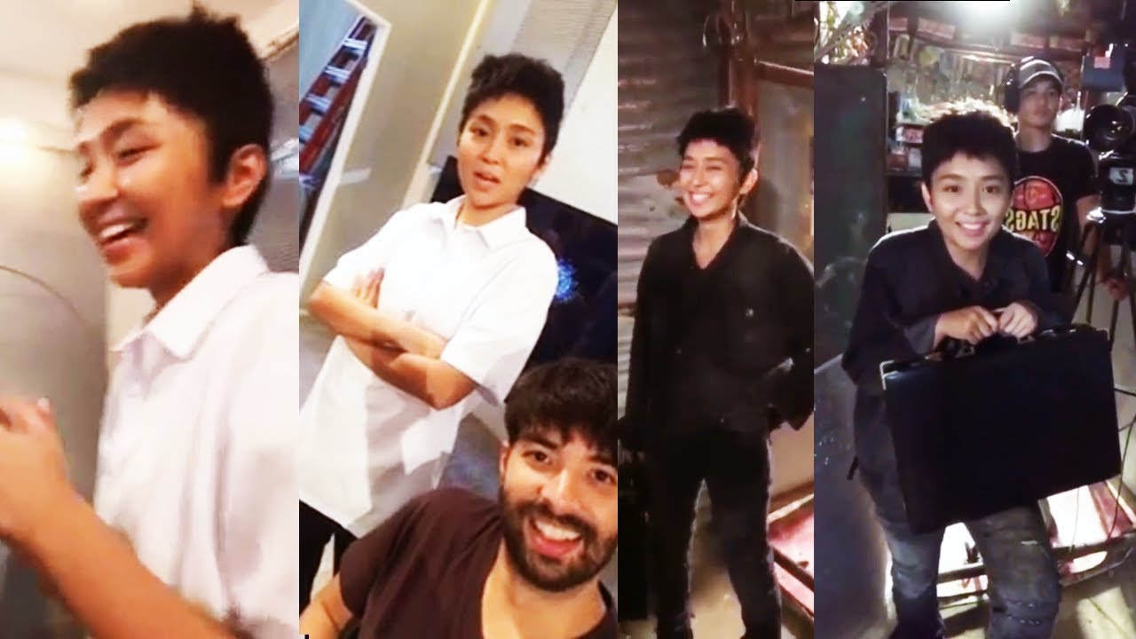 Panoorin kung paano asarin ni Joross ang Miyo look ni Kathryn sa set ng La Luna Sangre