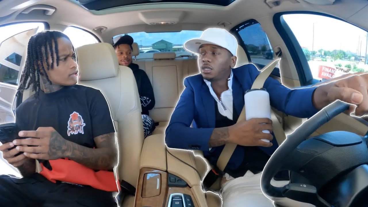 I PICKED UP JAZZ AND AMVRR DRESSED LIKE A PIMP *I made Jazz work the corner* 😂😂