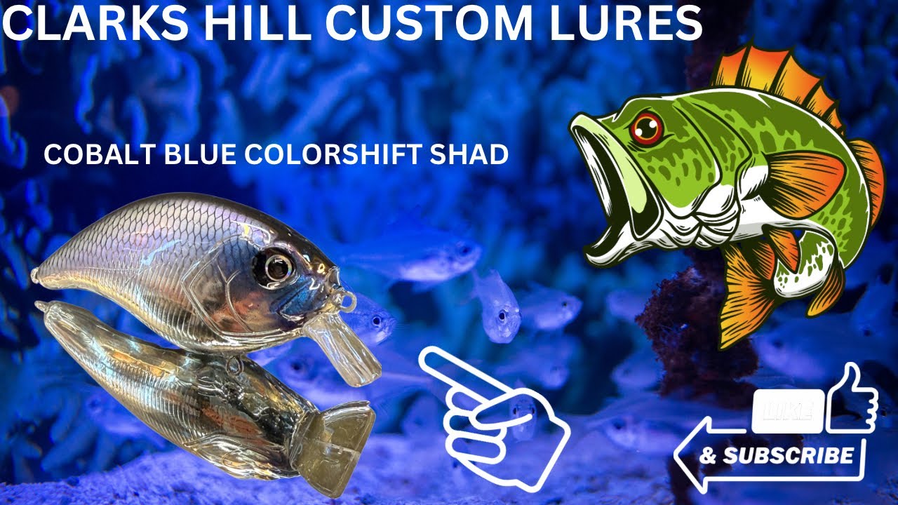 Продвинутые техники окраски приманок Shad: кобальтово-синий ColorShift