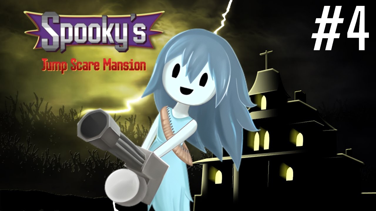 KARANLIK TESİS VE ORMAN! {Spooky's Jump Scare Mansion #4}