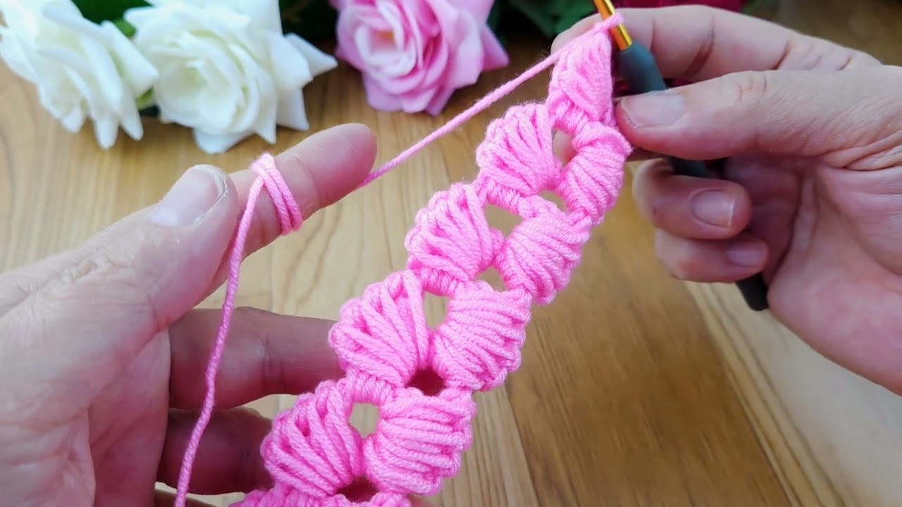 Tığişi kolay çantasapı modeli crochet