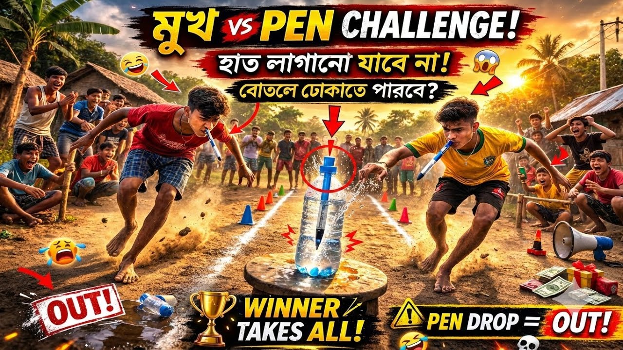 😱 Pen Drop মানেই OUT! শেষ পর্যন্ত কে Winner?