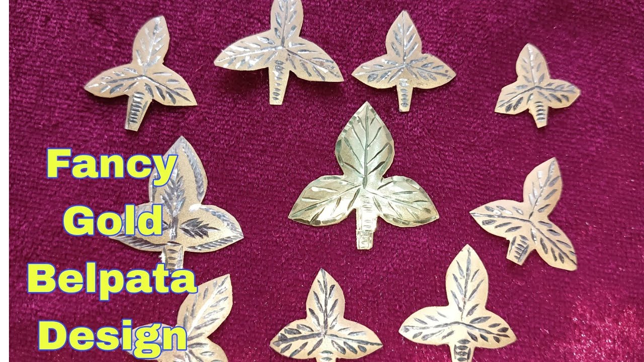 Fancy Gold Belpata Design with weight and price  Light weight Gold Belpata Design