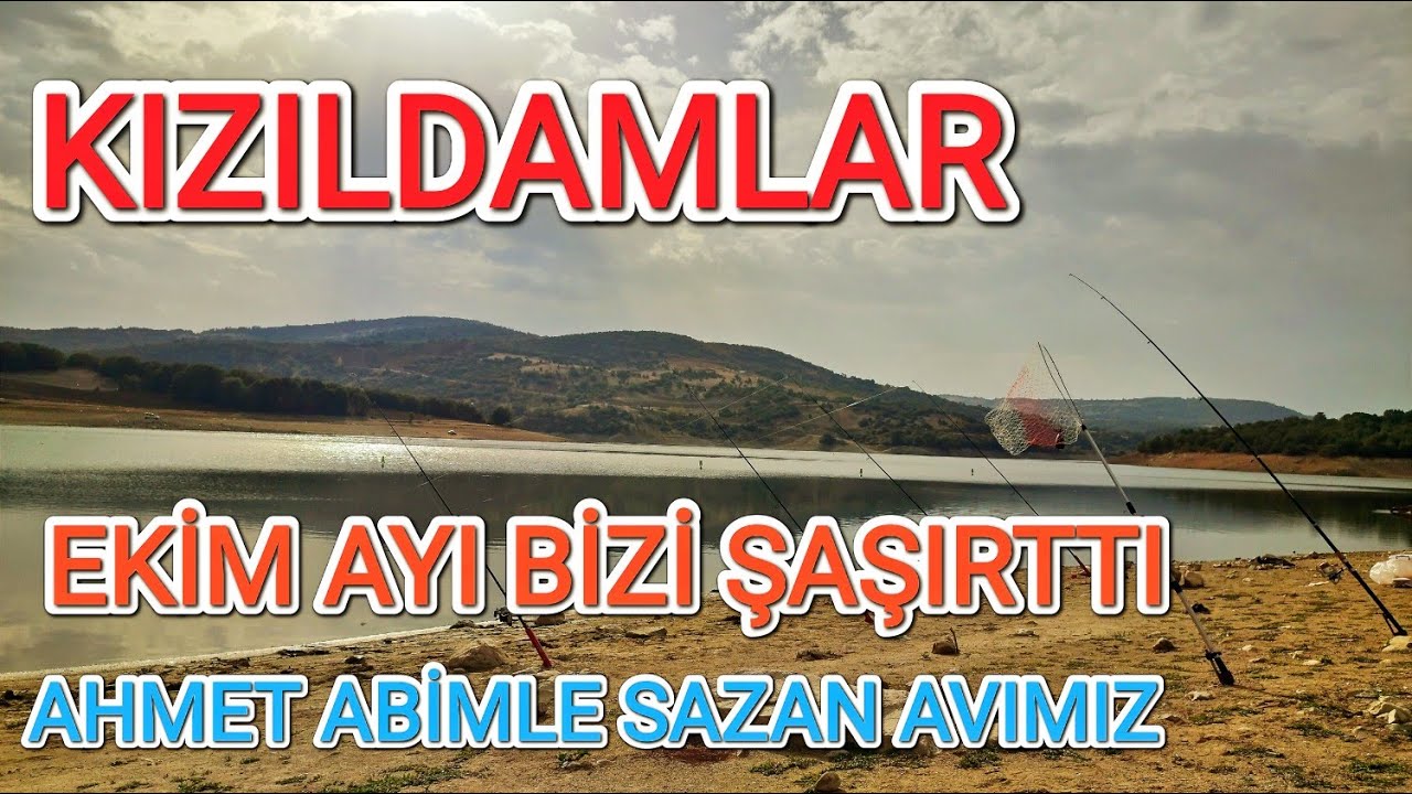 KIZILDAMLARDA SAZAN AVIM VE KAMPIMIZ