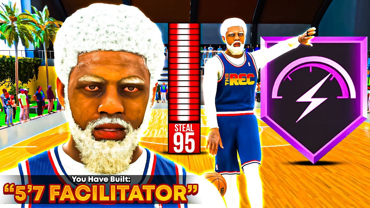Random Rec with a 5’7 on NBA2K24 took YEARS off my life