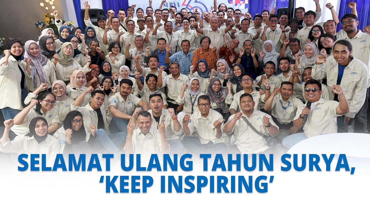 Syukuran dan Silaturahmi HUT ke-36 Harian Surya