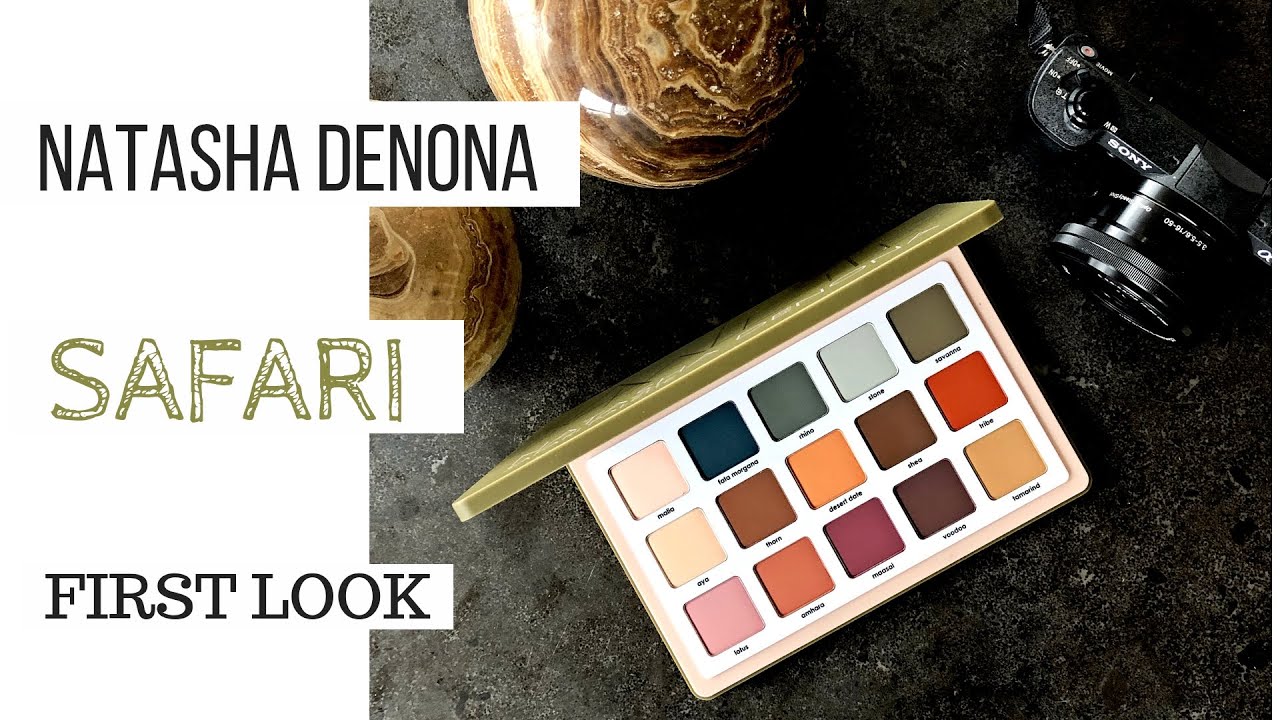 *NEW*Natasha Denona SAFARI Palette| 1st look, 1st Impressions