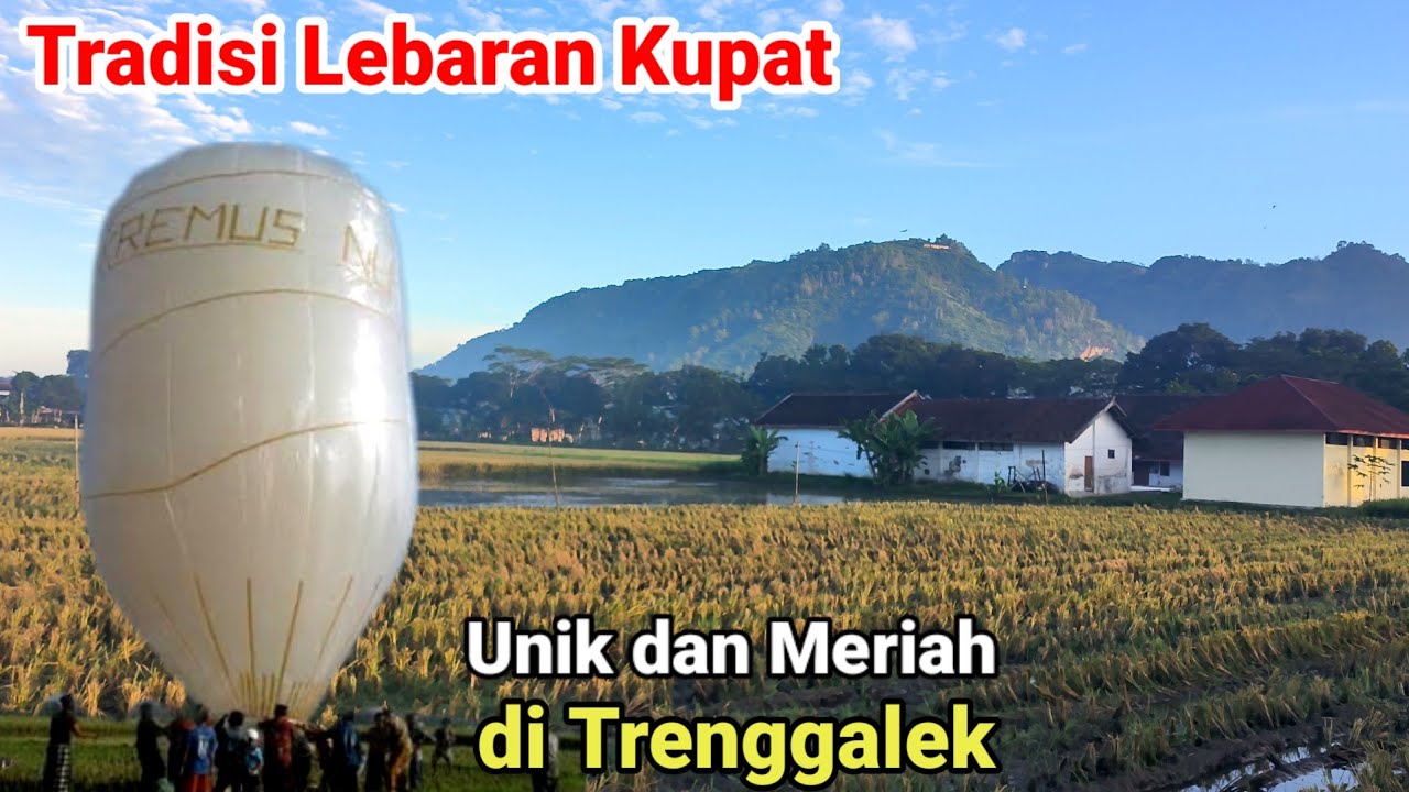 Tradisi Lebaran Kupat Sangat Meriah di Pedesaan Trenggalek