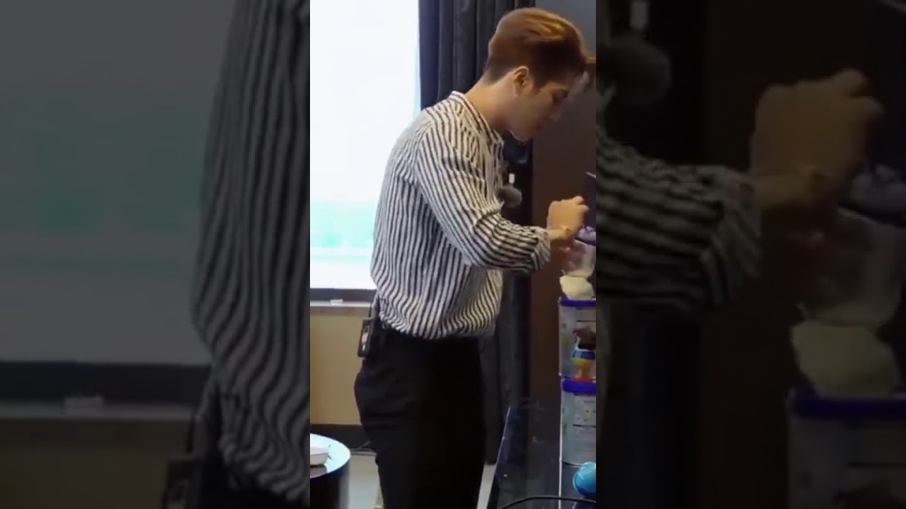 Jackson wang - father be like... Vid clip for his variety  show.