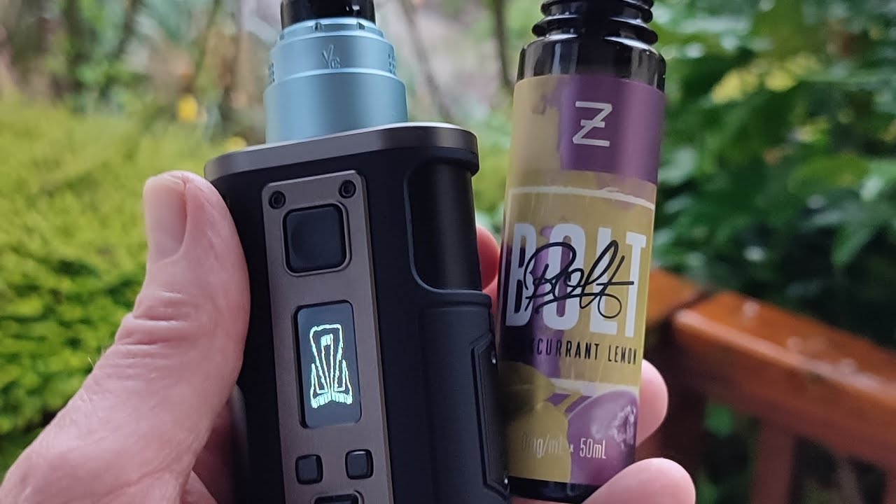 Zeus juice, Bolt Line, Blackcurrant Lemon 70/30 vg pg