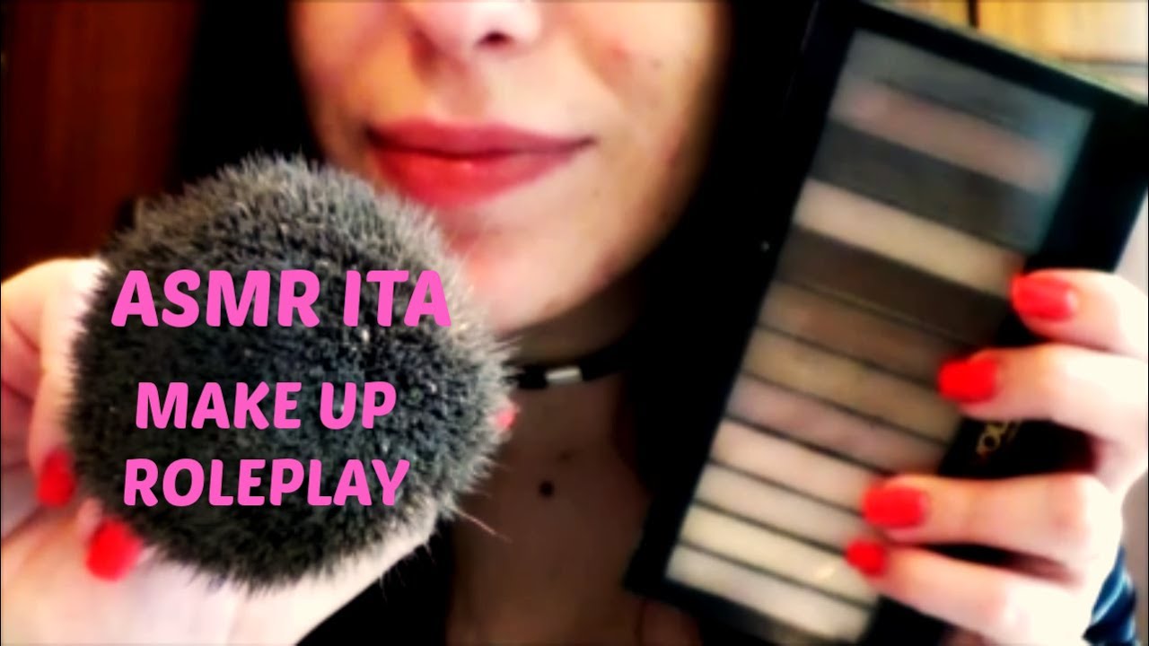 ASMR MAKE UP ARTIST ROLEPLAY ITA PERSONAL ATTENTION - MELINDA ASMR