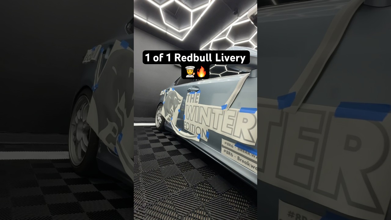 This Livery Changed The Entire Car&hellip; | #lexusis350 #carwrap #vinylwrap #cars #redbull