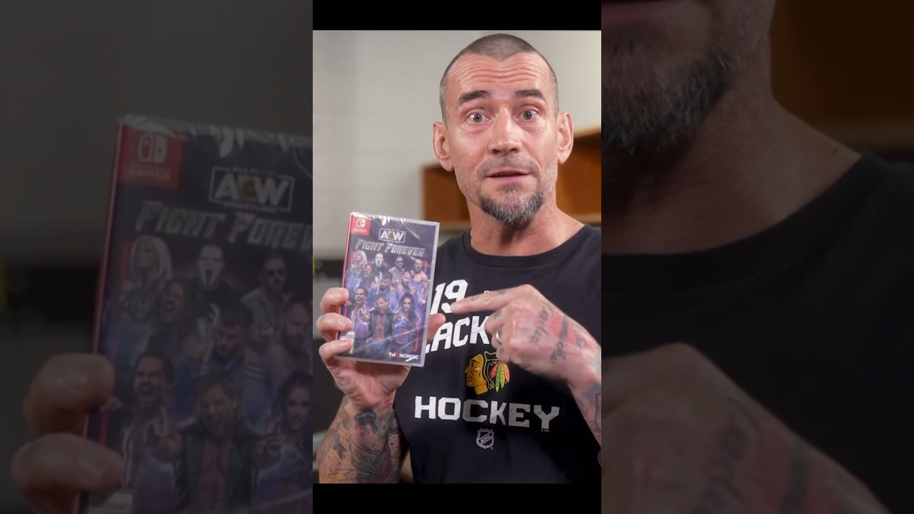 CM Punk Talking About The AEW Fight Forever Video Game #aew #aewfightforever #wwe #cmpunk