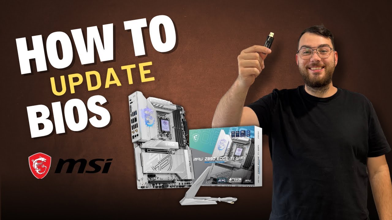 Обновление BIOS материнской платы MSI MPG Z890 EDGE TI WIFI (пошаговое руководство)