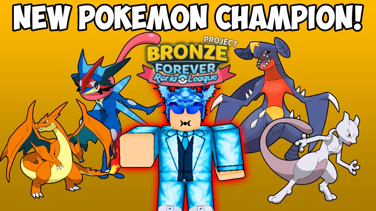 I DESTROYED The Elite 4 & Champion In Roblox Pokemon Brick Bronze