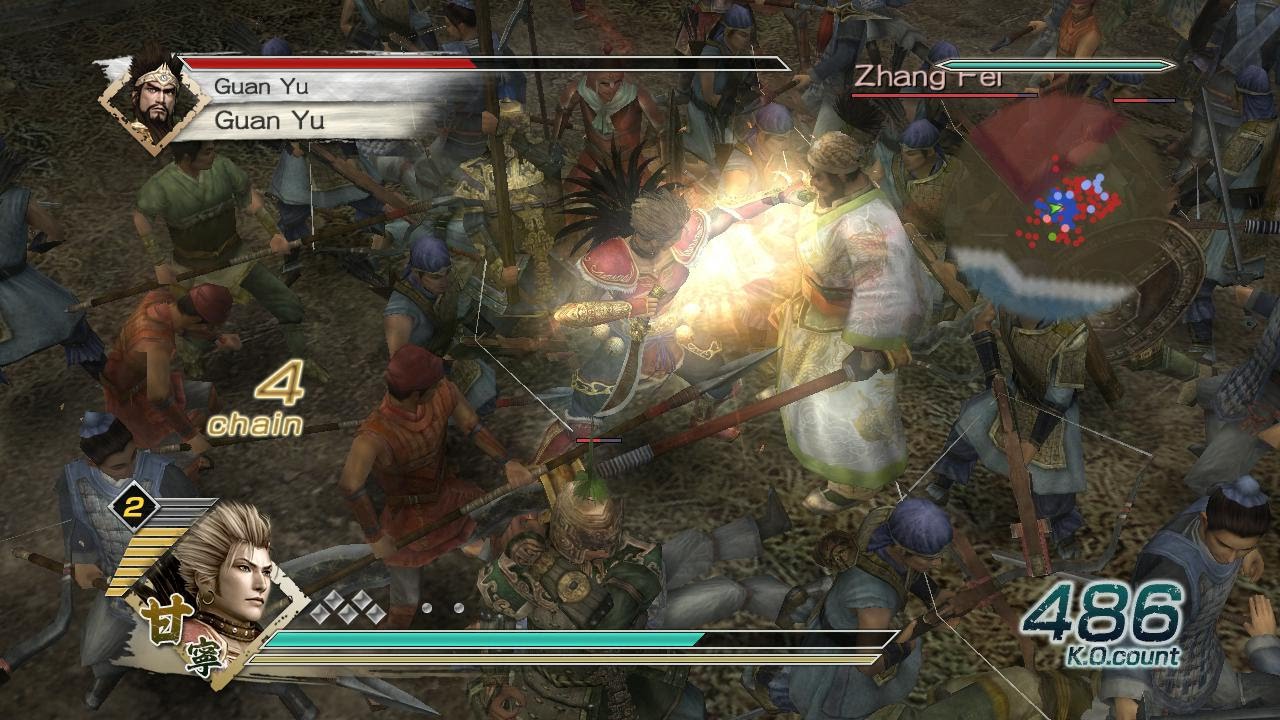 Dynasty Warriors 6 - Gan Ning Musou Mode - Chaos Difficulty - Battle of Fan Castle