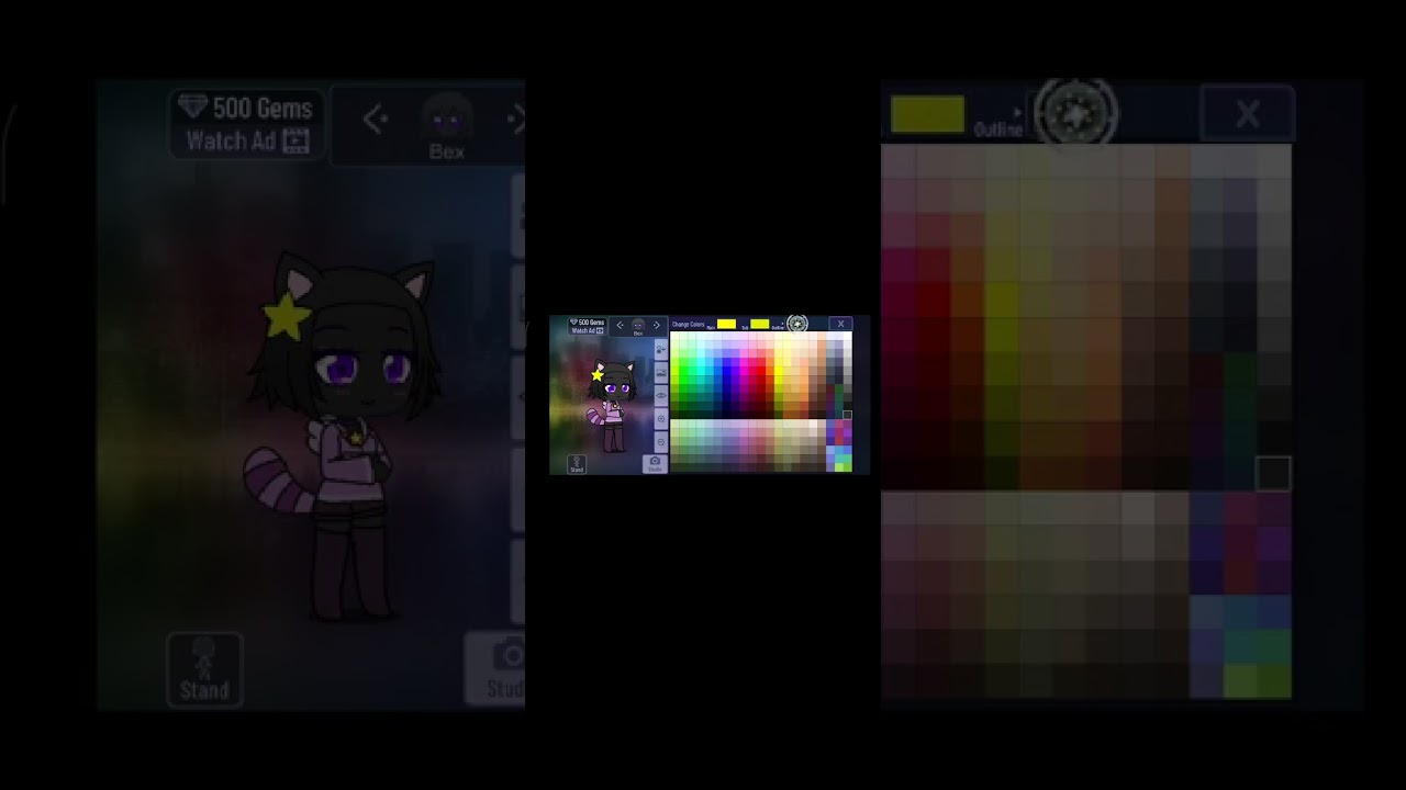 How to make me in gacha club #gachaclub 