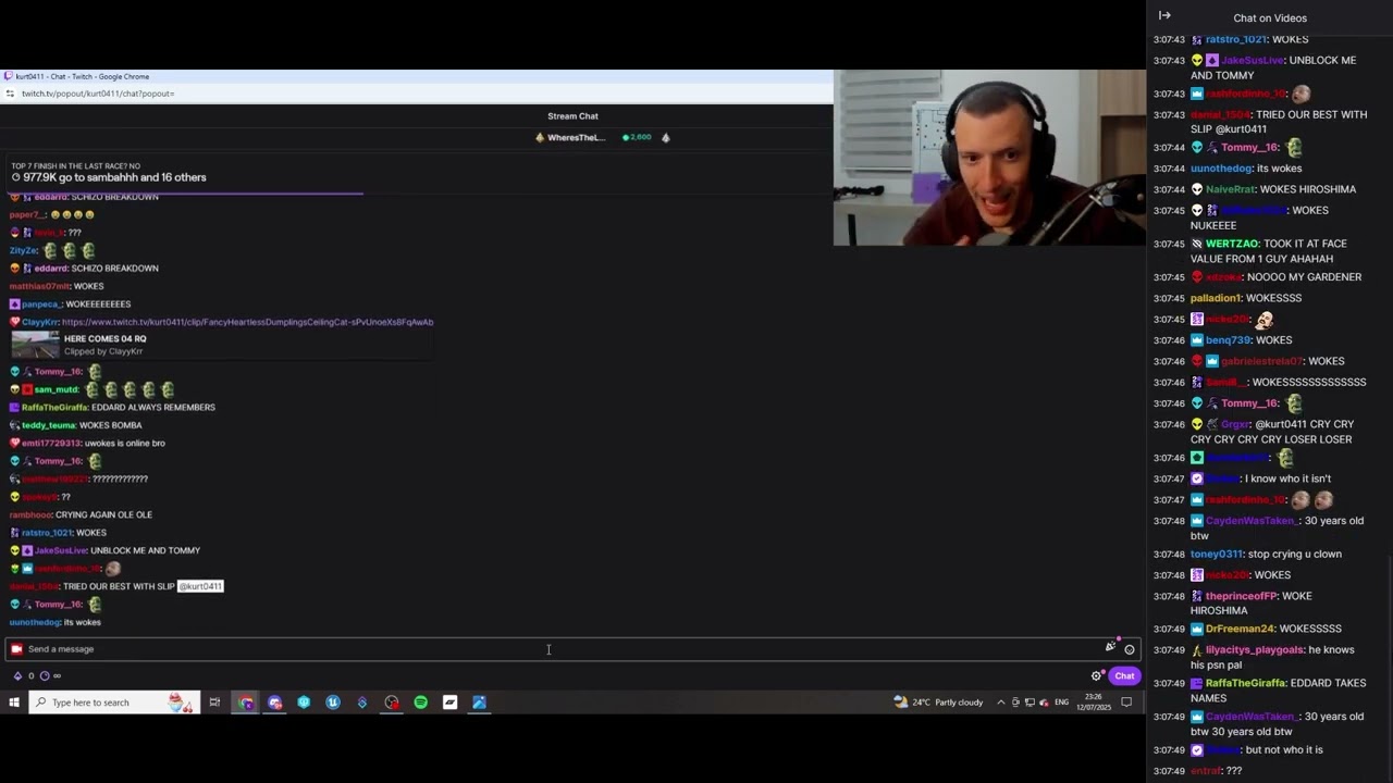 Kurt rage quits GTA Races threatens Rockstar and bans Uwokes