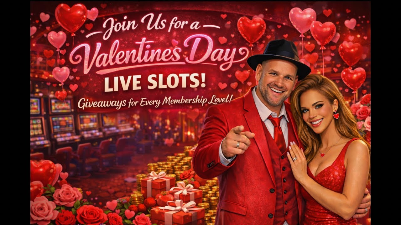 🎰 Spin Into Love: Valentine&rsquo;s Live Slots & Member Giveaways so dont miss out 💰