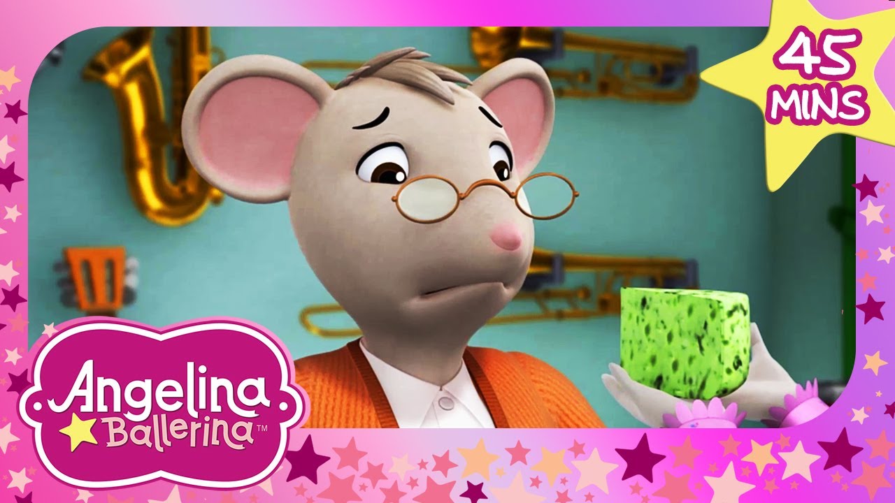 Angelina and the Smelly Cheese | Cartoons For Kids | Full Episodes | Angelina Ballerina
