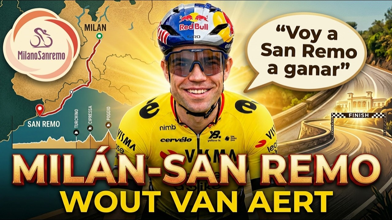 WOUT VAN AERT QUIERE GANAR SAN REMO Y JUAN AYUSO VUELVE A ENTRENAR