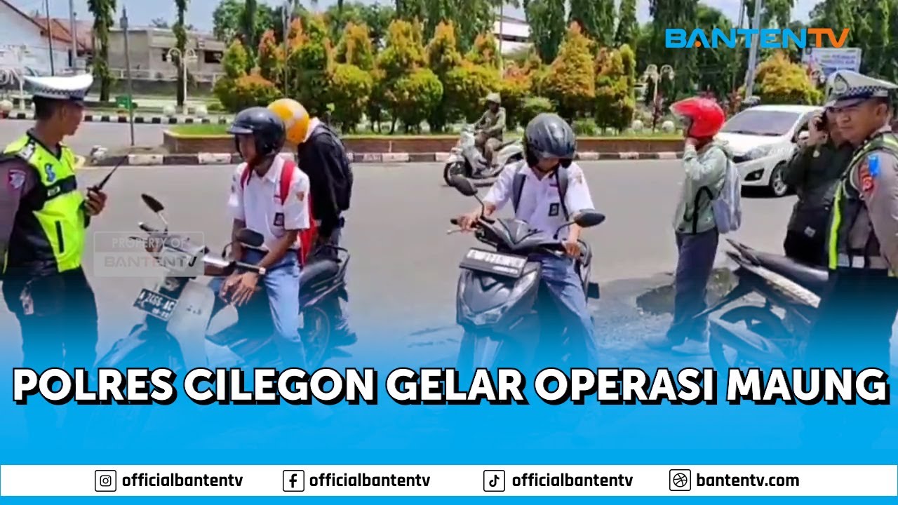 POLRES CILEGON GELAR OPERASI MAUNG