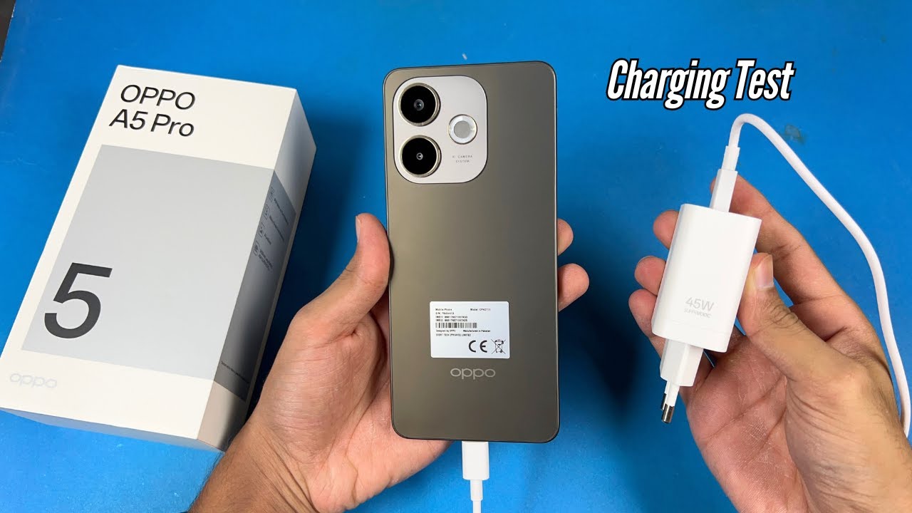OPPO A5 Pro 4G Battery Charging Test: Is 45W Fast Enough?