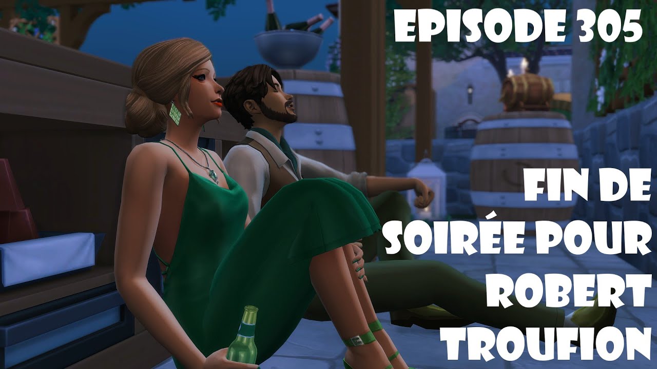 L'histoire secr&egrave;te de SimLand - &eacute;pisode 305 - Oasis Spring - Fin de soir&eacute;e pour Robert Troufion